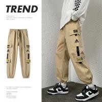 ราคา Adidas กางเกงคาร์โก้ทันสมัยมีกระเป๋ากางเกงสำหรับผู้ชายและผู้หญิงเหมาะกับทุกเพศกางเกงวิ่งจ๊อกกิ้งไซส์พิเศษ (13637917757)