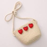 ราคา เด็กสาวเกาหลีหวานสตรอเบอร์รี่หมวกฟางซัมเมอร์บีชครีมกันแดดชาวประมงหมวกระบายอากาศสตรอเบอร์รี่กระเป๋าสำหรับเด็ก2 8ปี (15223853154)