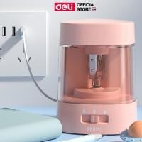 ราคา กบเหลาดินสออัตโนมัติ Deli เครื่องเหลาดินสอไฟฟ้าสไตล์เกาหลี กบเหลาUSB กบเหลาไฟฟ้า เครื่องเขียน อุปกรณ์การเรียน (20887481301)