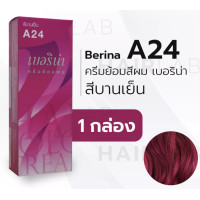 ราคา A24 A43 Berina Hair Color Cream 60ml เบอริน่า ครีมย้อมผม 47 เฉดสี 60กรัม (9091647503)