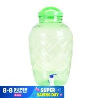 ราคา Watertankshopถังน้ำดื่มมีก๊อกพร้อมหูหิ้ว 8 ลิตร ลาย 5 ถังน้ำมีก๊อก ถังใส่น้ำดื่ม (7707165159)