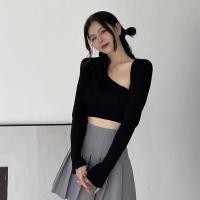 ราคา ชุด2ชิ้น เสื้อเปิดไหล่แขนยาว เสื้อแฟชั่นปาดไหล่ว้าวอก ชุด2ชิ้น เสื้อเปิดไหล่แขนยาว (17429402281)