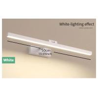 ราคา ไฟกระจกหน้า LED 9W 12W AC110 220V ติดผนังห้องน้ำห้องสุขา4000K โคมไฟห้องนอนปรับมุมได้โคมไฟติดผนัง (21171016136)