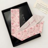 ราคา ริบบิ้นผูกคอลายดอกไม้สำหรับที่รัดผมอเนกประสงค์ผ้าผูกคอหูกระต่ายกระเป๋าเครื่องประดับผ้าพันคอ (19105365435)
