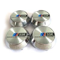 ราคา NEW 4pc 60MM SSR Logo Black Silver center caps Car Modified Wheel Center Cover Rim Hub Cap Center Cap for SSR rim (16474253017)