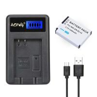 ราคา Aopuly 1300 มิลลิแอมป์ชั่วโมงแบตเตอรี่ NB 6L NB 6L 6LH NB6L แบตเตอรี่กล้องแบบชาร์จไฟแบตเตอรี่ Canon IXUS SX270 SD4000 SD1200 SD1300 SX500 (11474096028)