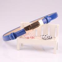 ราคา แฟชั่นสุภาพสตรีชุดเอวเข็มขัดยืดหยุ่นปรับหนังผู้หญิงเข็มขัดสีขาวสีดำสีฟ้าผอมหญิงเข็มขัดสายรัด (1616354546)