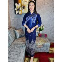 ราคา เสื้อพื้นเมืองภูไทหญิงแขนยาว เสื้อ ผ้าซิ่น สไบ เนื้อนุ่มใส่สบาย (17739396240)
