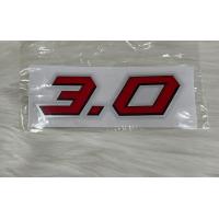 ราคา สติ๊กเกอร์ติดฝาท้ายกระบะรถยนต์ ตัว 3 0 สีแดง D MAX 2020 ปัจจุบัน (20888837069)