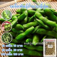 ราคา เมล็ดพันธุ์ ถั่วแระญี่ปุ่น หอมกลิ่นใบเตย เมล็ดพันธุ์ถั่วเเระญี่ปุ่น 130 เมล็ด 10 แถม 1 คละได้ (10600471518)