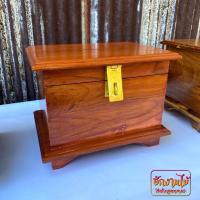 ราคา HNGM กล่องออมสิน กล่องออมสินโบราณ กล่องออมสินโบราณไม้สักทอง ขนาด 23 18 5 สูง18 5 ซม ราคาส่ง (17432591928)