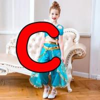 ราคา 7C302 ชุดเด็กหญิง จัสมิน เจ้าหญิงจัสมิน อาละดินกับตะเกียงวิเศษ Pricess Jasmin Aladdin Costume (17773964776)