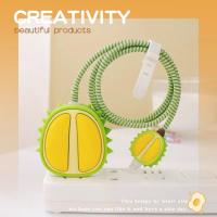 ราคา พร้อมส่งจากไทย ชุดถนอมสายชาร์จการ์ตูน สำหรับไอโฟน 18w 20w พร้อมส่ง ชุดแต่งสายชาร์จลายการ์ตูน ชุดถนอมสายชาร์จการ์ตูนน่ารักๆพร้อมส่งจากไ (20713250081)