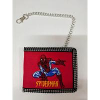 ราคา กระเป๋าสตางค์ผู้ชาย แบบโซ่ 2 พับ โซ่ยาว 23 CM ไม่ขึ้นสนิม ขนาดกระเป๋าพับแล้ว 11x9cm เท่่ห์ๆๆๆๆ spiderman ใส่บัตรประชาชนใด้ทุกใบ (17935805704)
