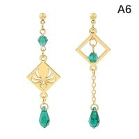 ราคา ต่างหู Visy Genshin Impact Barbatos Venti Wind Element ต่างหูจี้ผิดปกติ (16880399606)