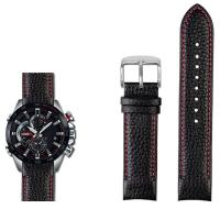 ราคา โค้งหนังแท้นาฬิกาวงสำหรับ Casio EDIFICE EQB 800BL 500 501 EQB 900ชุดสายผู้ชายกันน้ำกีฬาอุปกรณ์เสริมสร้อยข้อมือสายนาฬิกาข้อมือ (16017765271)