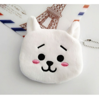 ราคา TH KPOP BTS BT21 กระเป๋าใส่เหรียญ ใส่บัตร และเหรียญ wallet Coin Purse (16454707642)