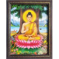ราคา กรอบรูปกระจกมงคล ภาพพระพุทธเจ้า ปางประทานพร ขนาด18 23 นิ้ว (17336690953)