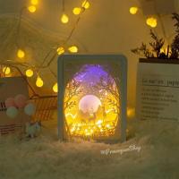 ราคา โคมไฟ พิมพ์ลาย3มิติ มีไฟ ปรับสีได้ มีลายหลายแบบ กรอบรูป3มิติ อุปกรณ์ตกแต่ง โคมไฟแกะสลัก โคมไฟตั้งโต๊ะ (17148874052)