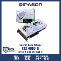 ราคา COLORFUL GPU การ์ดจอ การ์ดแสดงผล รุ่น iGame GeForce RTX 4060 Ti Ultra W DUO OC 16GB V รับประกัน 3 ปี โดย IPASON (21313781179)