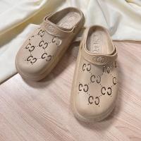 ราคา ส่งเร็วพิเศษ รองเท้าหัวโต กุชชี่ พื้นนุ่ม ยางEVA รองเท้าแตะ รองเท้าผู้หญิง รองเท้าแตะGG รองเท้าเสริมส้น รูปถ่ายสินค้าจริง ส่งจากไทย (20872211093)