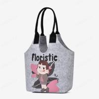 ราคา Gorich กระเป๋าถือผ้าหนังสัตว์ลายการ์ตูนสไตล์ซิกแซกเป้กระเป๋าหนังสัตว์ (19981795614)