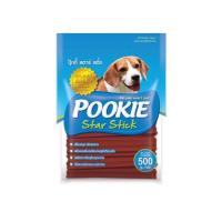 ราคา PS 910 Pookie Star Stick ขนมขัดฟัน ให้รางวัล สำหรับสุนัข ขนาด 500กรัม x 1 ถุง (20591046860)