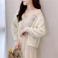 ราคา เสื้อคลุมเสื้อกันหนาวผู้หญิงสีสดใส ทรงสั้น ใส่แล้วดูสูง ดูขาว สไตล์เกาหลี เสื้อไหมพรมพร้อมกระดุม ผ้านุ่ม เสื้อสีพื้น เสื้อสาวอวบ (20032872112)