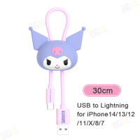ราคา Sanrio ของแท้100 30ซม สายชาร์จเร็ว2 4A สาย USB Type C สายเคเบิลหลอดไฟกับ3D ตุ๊กตาสำหรับ iPhone และ Android สมาร์ทโฟนของขวัญวันเกิด AQ11ของขวัญคริสต์มาส (20759967875)