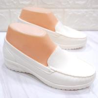 ราคา รองเท้าคัทชูยาง ส้นสูง 3 5 เซน โลฟเฟอร์ รองเท้าคัทชู พื้นนุ่ม ยางนิ่ม ไซส์ 35 40 (17754054620)