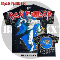 ราคา BLAXROXX Iron Maiden IRM030 เสื้อวง OVP สีจม GILDAN Ultra Cotton (19803172326)