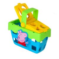 ราคา คูปอง 2 ต่อ Peppa Pig Shape Sorter Picnic Set ของเล่นเด็ก ของเล่นเป๊ปป้าพิก ชุดของเล่นตระกร้าปิกนิค เรียนรู้ผ่านการเล่น โดยการใส่อาหารที่มีรูปร่างถูกต้องลงในหลุมที่พอดี พร้อเสียงเอฟเฟค (1558568567)