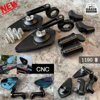 ราคา กระจกปลายแฮนทรงสามเหลี่ยม วินเทจ Custom ได้ทุกรุ่น (21117935570)