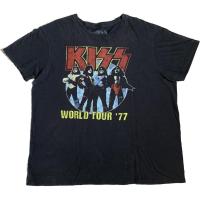 ราคา Hot เสื้อวง Kiss World Tour 77 เสื้อยืดมือสอง (20419226089)