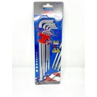 ราคา ชุดหกเหลี่ยม9ชิ้น Texas Bull ประแจแอล ชุดตัวแอล ประแจหกเหลี่ยม หัวบอล ชุดมิล หกเหลี่ยมชุด กุญแจหกเหลี่ยม (4544410779)