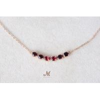 ราคา Meena Gem สร้อยคอ พลอยแท้โกเมน ตัวเรือนเงินแท้925 แหวนพลอยนำโชค พลอยประจำวันเกิด (20812581227)
