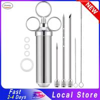 ราคา SLGOL meat syringe 10 stainless steel Türkiye fermentation syringes used for food flavor barbecue smoking barbecue (21179229875)