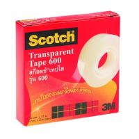 ราคา สก๊อตช์ เทปใส 600 Scotch 3M (16441374718)