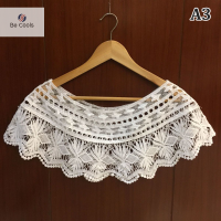 ราคา Be Cools ผ้าคลุมไหล่ถักสำหรับผู้หญิงสำหรับงานแต่งงานชุดราตรีเจ้าสาวผ้าลูกไม้ผ้าคลุมไหล่ลูกไม้ผ้าคลุมไหล่ดอกทานตะวันผ้าคลุมไหล่ผ้าคลุมปอนโช (20468494903)