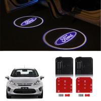 ราคา ไฟประตูรถ2ชิ้นไฟรถยนต์โลโก้ FORD Focus 2 3 Fiesta Mondeo Kuga F 150 Ranger (20647250085)