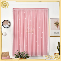 ราคา ม่านทึบแสง ผ้าม่าน ม่านโปร่งแสง ผ้าม่าน 2 ชั้น ผ้าม่านกันแสง ผ้าม่านหน้าต่าง ม่านหน้าต่าง ผ้าม่านทึบแสง ผ้าม่านสำเร็จรูป ลายดาว (10579014122)