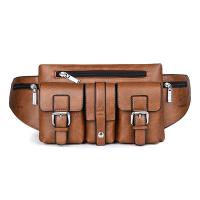 ราคา กระเป๋าคาดเอวกระเป๋าคาดอกหนังแท้สำหรับผู้ชายกระเป๋าสะพายข้างอเนกประสงค์กระเป๋าสะพายไหล่แบบลำลองกระเป๋าสะพายข้างหนังวัวกระเป๋าเป้ใบเล็กกันน้ำแฟชั่น (20515479540)