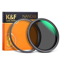 ราคา K F Concept Magnetic ND2 ND32 Fader ND Filter Lens Neutral Density Variable Multiple Layer Coated 49mm 52mm 58mm 62mm 67mm 77mm (13700369082)