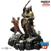 ราคา Prime1 Studio UPMGOW 03DX Kratos Atreus The Valkyrie Armor Set God of War Deluxe Version (20599781527)
