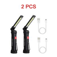 ราคา ไฟฉาย LED แบบพกพาชาร์จไฟได้ USB โคมไฟแม่เหล็กตะเกียงแบบแขวนพร้อมแบตเตอรี่ในตัวไฟฉายตั้งแคมป์ (21170802692)