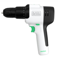 ราคา BLACK DECKER สว่านกระแทก12V REVHD12C REVIVA มีระบบกระแทก สามารถเจาะปูนได้ เครื่องมือช่าง รับประกัน (20356200535)