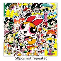 ราคา พร้อมส่ง เดอะพาวเวอร์พัฟฟ์เกิลส์ The Powerpuff Girlsลายการ์ตูนอะนิเมะ กันน้ำ สติ๊กเกอร์ ใช้ซ้ำได้ กระโปรงหลังรถ sticker (16263605494)