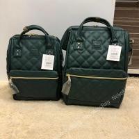 ราคา Nekokissbag Anello แท้100 PU Leather Quilting Backpack กระเป๋าเป้สะพายหลัง อเนลโล Mini Classic Size รุ่นหนังพียูลายตาราง (14182815005)