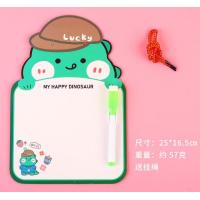 ราคา กระดานไวท์บอร์ด แถมปากกา ไวท์บอร์ด 2ด้าน น่ารัก การ์ตูน สำหรับเด็ก ของเล่น ลบได้ ด้านหลังมีตาราง แผ่นไวท์บอร์ด (20637863833)