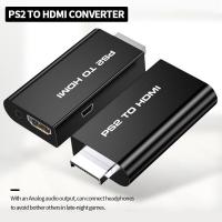 ราคา อะแดปเตอร์ PS2 to HD USB Audio Converter Adapter HD Video Converter Adapter with 3 5mm Audio Output USB Cable for PS2 to HD สำหรับ PlayStation PS2 To HD VideoD65 (21133289835)